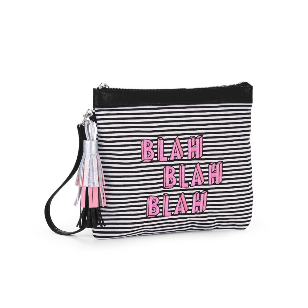 No bounderies wristlet pouch